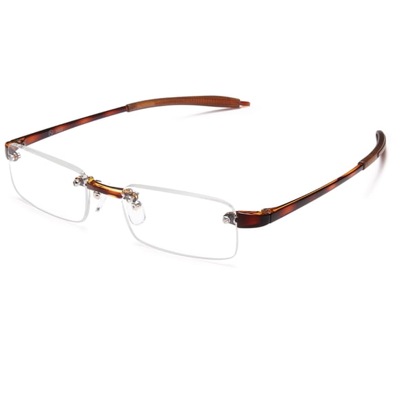 ALTEC VISION Best Rimless Readers Super Lightweight Reading Glasses for Men and Women