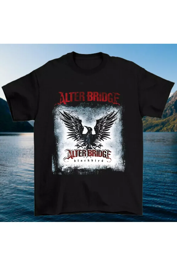ALTER BRIDGE Blackbird Cotton Black T- Shirt All Size S to 5XL - Free Shipping
