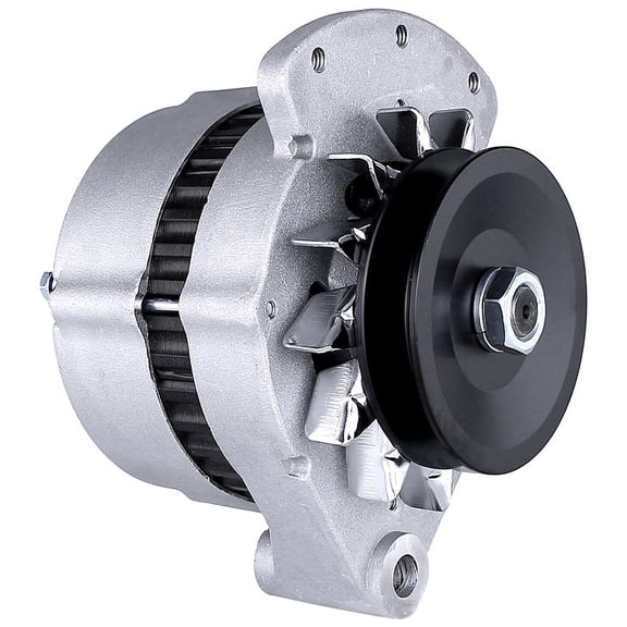 Alternator Compatible with Ford Industrial Tractor 250C 260C 345C 445C 540 540A 540B 545 545A D5NN-10300-BA D5NN-BA 12V 51A External Regulator