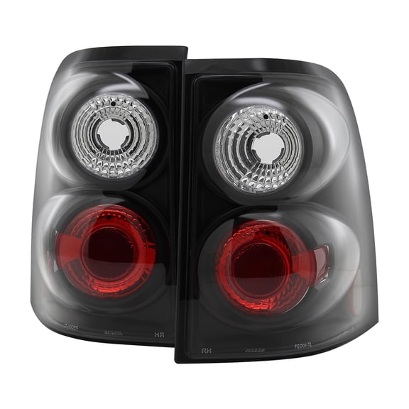 ALTEZZA TAIL LIGHT BLACK Made for and Compatible with 02-05 FORD EXPLORER