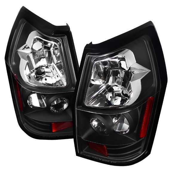 ALTEZZA TAIL LIGHT BLACK Made for and Compatible with 05-08 DODGE MAGNUM