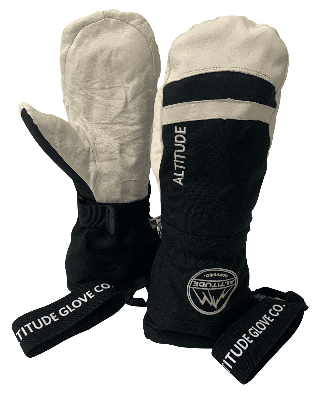 ​ALTITUDE BOARDWERX TECH ALPINE ARMY LEATHER HELI SKI MITTEN (MEDIUM) 7.25-8.5"