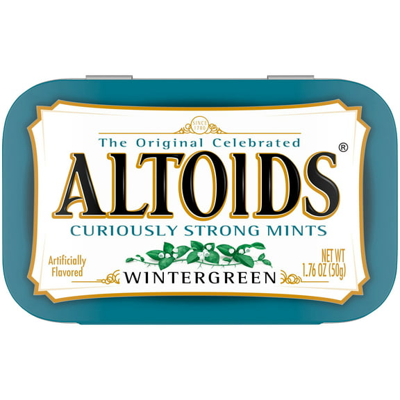 ALTOIDS Wintergreen Breath Mints - 1.76oz Tin