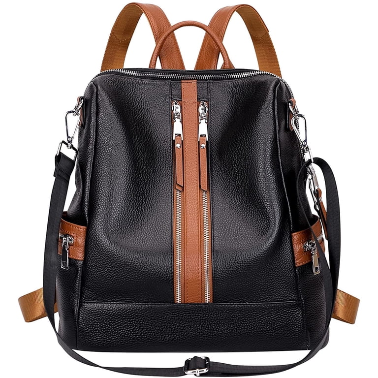 Stylish Black and Brown Women\'s Backpack Amazon.com: LOVEVOOK Small Backpack Purse for Women, Mini  main image 2