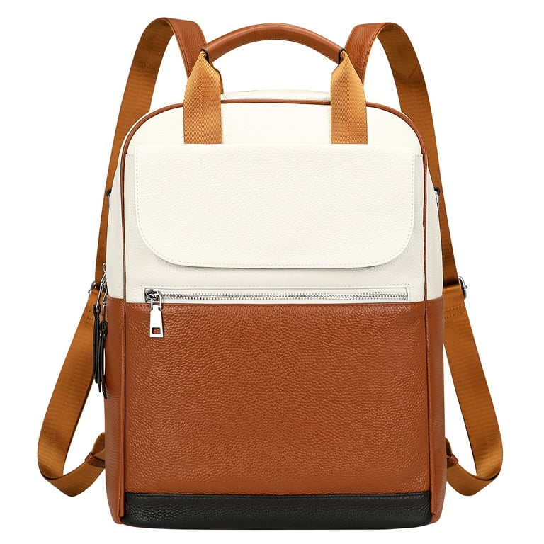 ALTOSY Genuine Leather Laptop Backpack Large Fashion Shoulder Bag