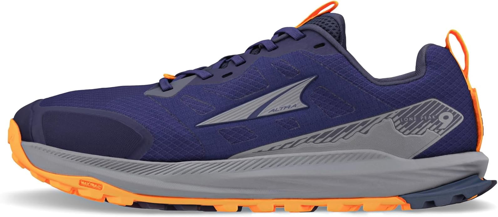 ALTRA Lone Peak 9 Trail Running Shoes Navy Size 8 Men\'s Lone Peak 9 GTX Men main image 2