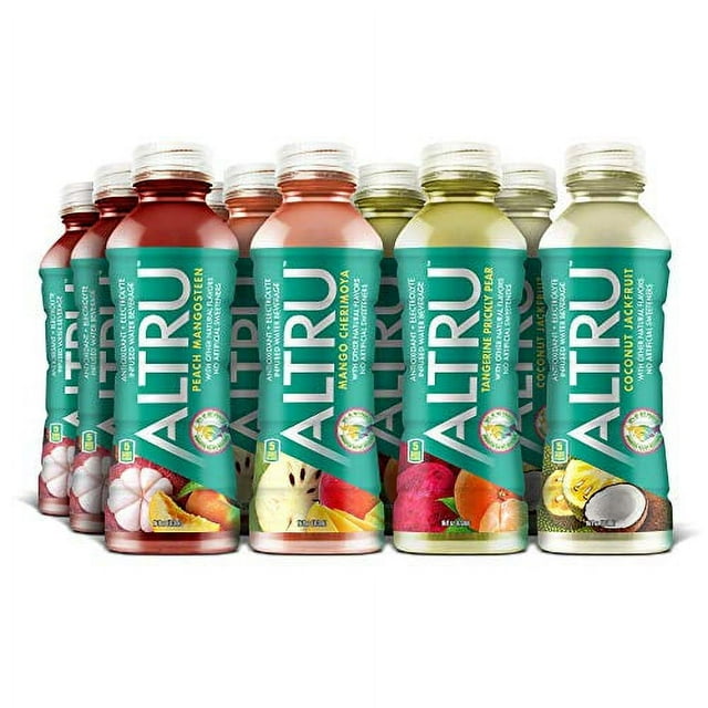 ALTRU, Antioxidant & Electrolyte Infused Water, Variety Pack,16 Fl Oz,12 count