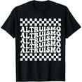 thumbnail image 1 of ALTRUISMO House Of Givers Retro Groovy Social ALTRUISM T-Shirt, 1 of 4