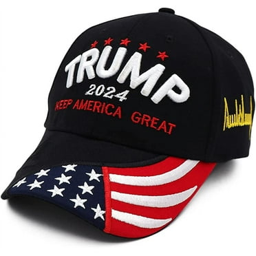 ALUED Unisex Trump 2024 Hat, Embroidered, Adjustable, "Keep America Great" Camo Baseball Cap
