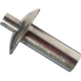 ALUMINUM DRIVE RIVET 1/4" DIAMETER X .515609 GRIP RANGE, BRAZIER