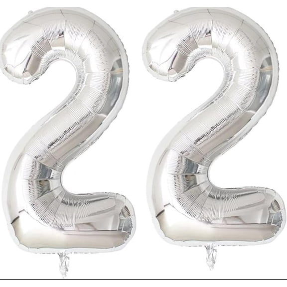 ALUMINUM FOIL BALLOON NUMBER 22