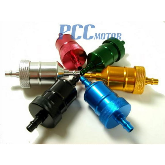 ALUMINUM FUEL FILTER 1/4" for Coolster Dirt Bike CRF50 SSR 125 FF01_Y