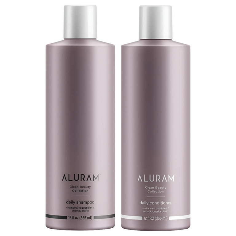 Aluram Coconut Water Shampoo and Conditioner Set, Silicone-Free
