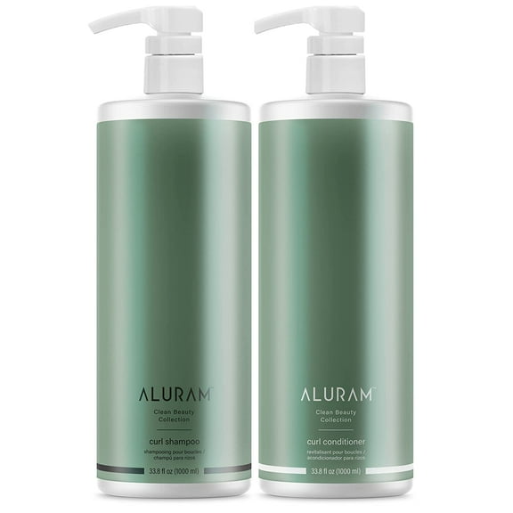 ALURAM Curl Shampoo and Conditioner Set, 33.8 Fl Oz
