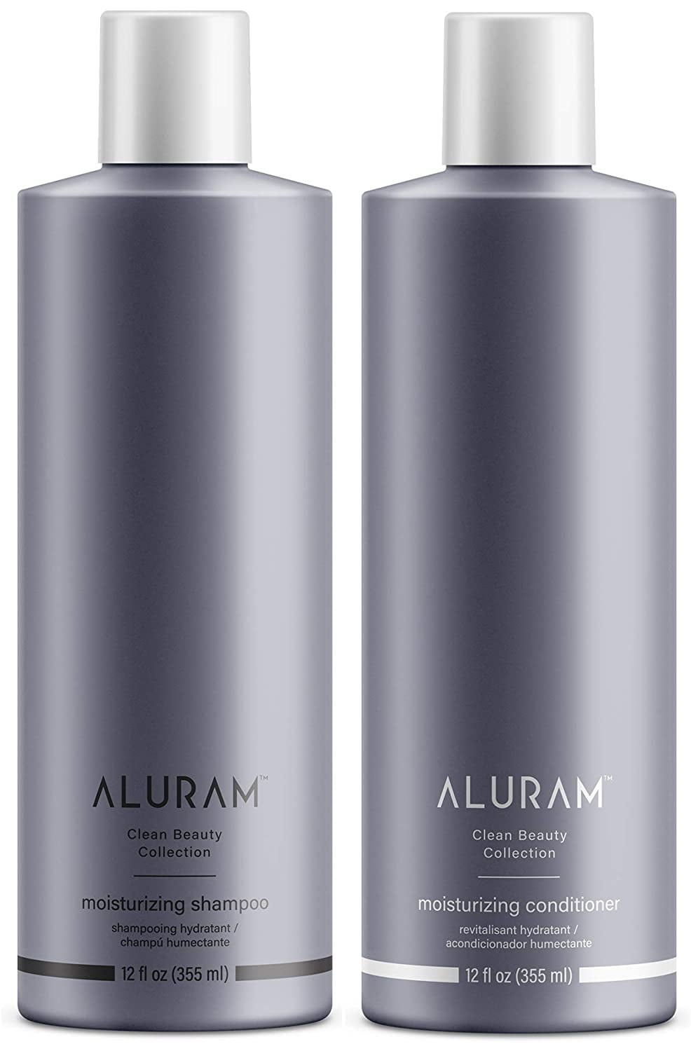 ALURAM Moisturizing Coconut Water Based Hair Shampoo & Conditioner 12 oz Set