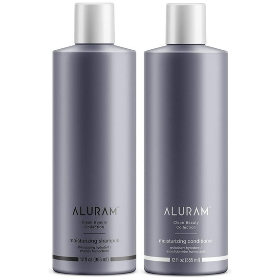 ALURAM Moisturizing Coconut Water Based Hair Shampoo & Conditioner 12 oz Set