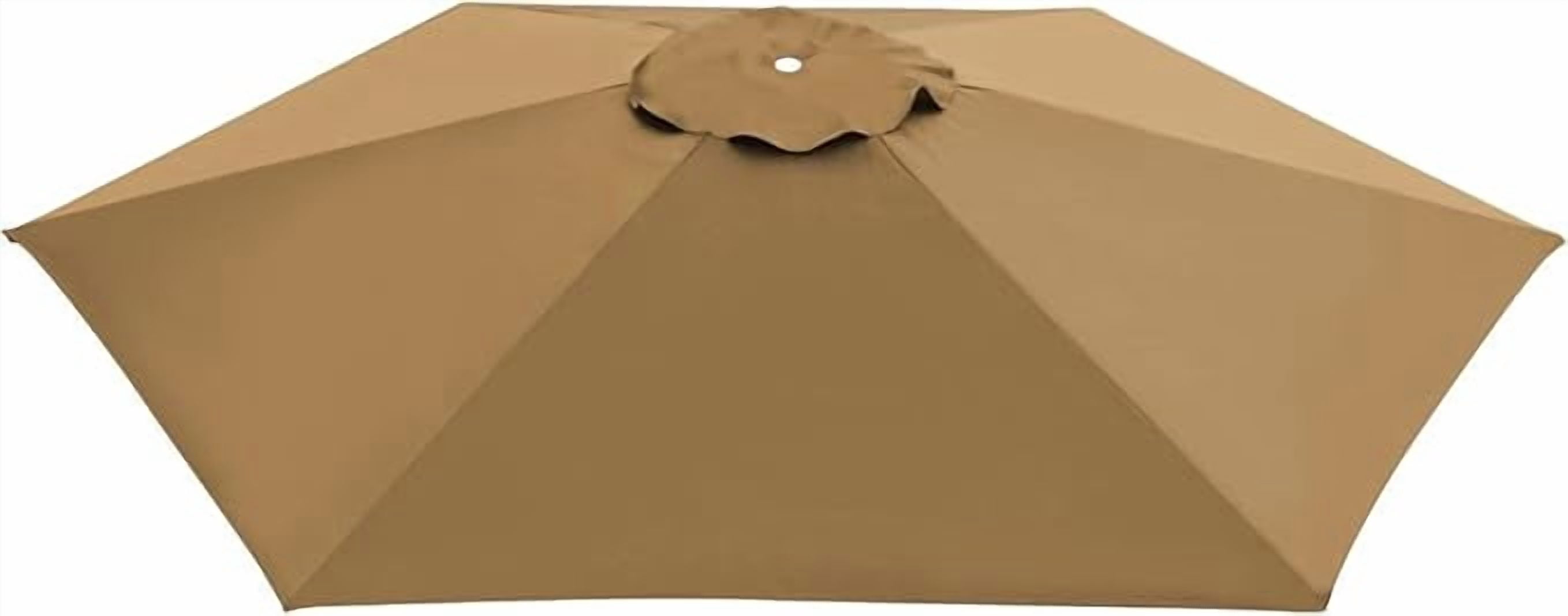 ALUVIERA 9ft 6ribs Umbrella Canopy Cover Replacement Top Canopy for Patio Umbrella