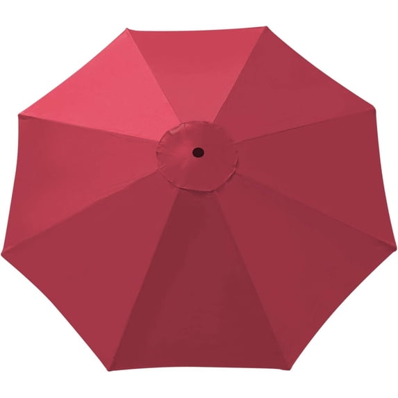 ALUVIERA 9ft Umbrella Cover Only for 8 Rib Outdoor Patio Umbrella Replacement Canopy Top