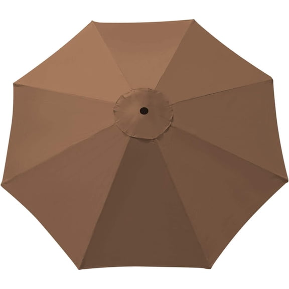 ALUVIERA 9ft Umbrella Cover Only for 8 Rib Outdoor Patio Umbrella Replacement Canopy Top