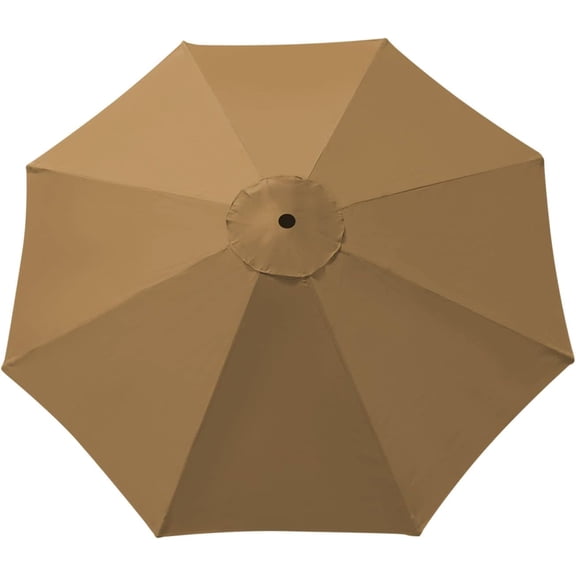 ALUVIERA 9ft Umbrella Cover Only for 8 Rib Outdoor Patio Umbrella Replacement Canopy Top