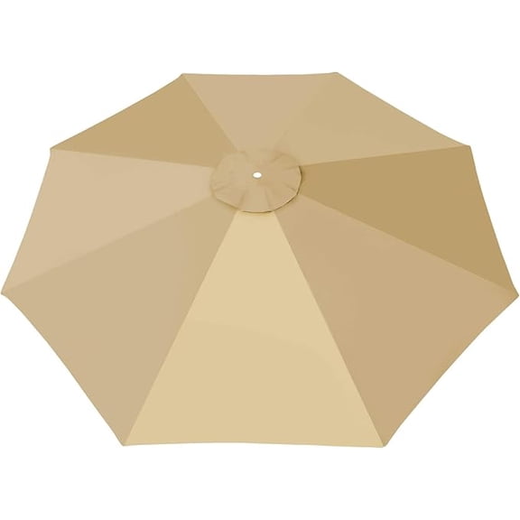 ALUVIERA Umbrella Replacement Canopy Cover for 11.5ft 8 Rib Market Outdoor Patio Shades