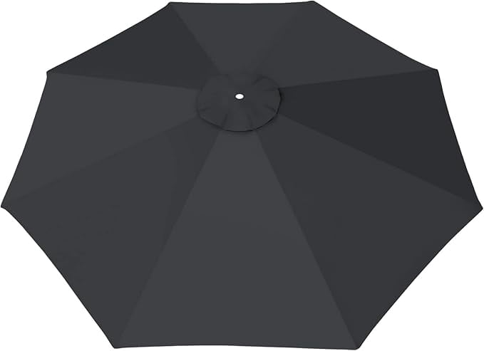 ALUVIERA Umbrella Replacement Canopy Cover for 11.5ft 8 Rib Market Outdoor Patio Shades