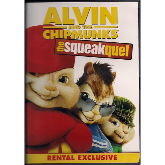 ALVIN AND THE CHIPMUNKS: SQUEAKQUEL DVD NEW