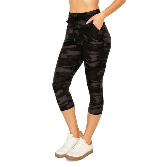 ALWAYS Capri Jogger Pants, Women's Casual Slim Sweatpants, 153 M