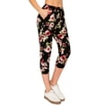 thumbnail image 1 of ALWAYS Capri Jogger Pants, Women's Casual Slim Sweatpants, 1882 Black XL, 1 of 7