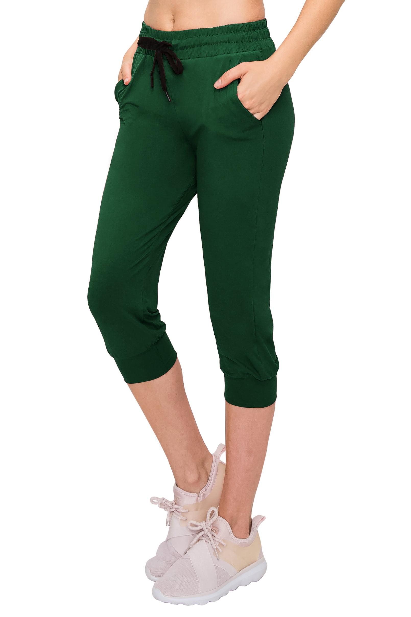 ALWAYS Cargo Jogger Pants For Women – Super Soft Lounge Sweatpants With Pockets, Hunter Green, X-Large - View #7