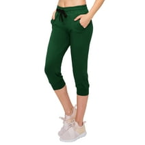 Women's Casual Plain Jogger Army Green Pants Xs (2) - Walmart.com