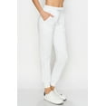 thumbnail image 1 of ALWAYS Women Jogger Sweatpants - Super Soft Stretch Lightweight Drawstrings Pants with Pork Chop Pockets White L, 1 of 6
