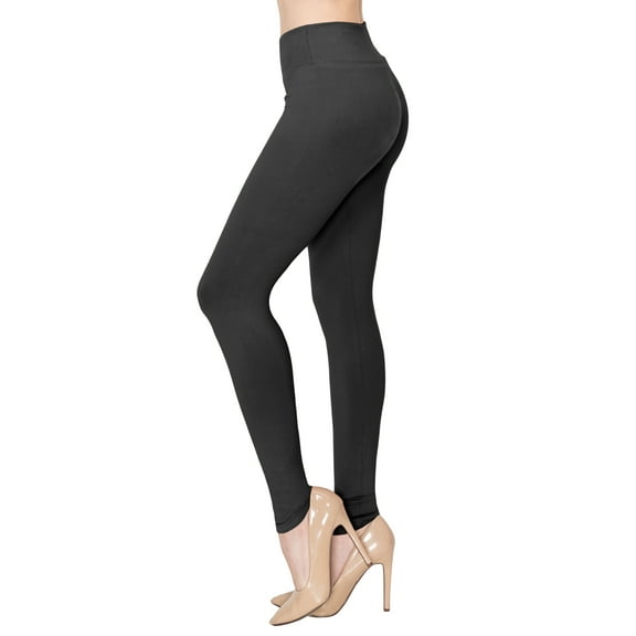 ALWAYS Women's High Waist Soft Workout Stretchy Leggings Plus Size