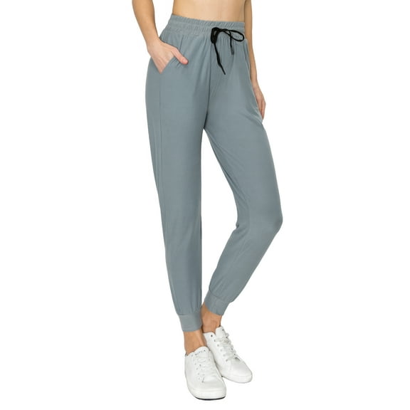 ALWAYS Women's Jogger Pants Premium Soft Sweatpants with Pockets Grey US 2XL