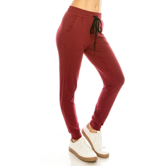 ALWAYS Women's Jogger Pants Buttery Soft Sweatpants with Pockets Mulberry US S (Tag S/M)