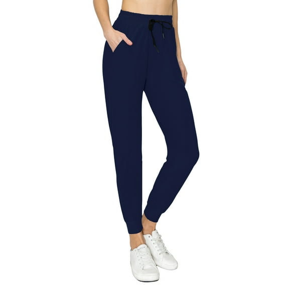 ALWAYS Women's Jogger Pants Premium Soft Sweatpants with Pockets Navy 2 US XL (Tag 2XL/3XL)