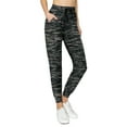 thumbnail image 1 of ALWAYS Women's Jogger Pants Premium Soft Sweatpants with Pockets Space Dye Black M, 1 of 5