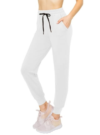 Ladies white jogger pants new arrivals