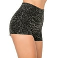 thumbnail image 1 of ALWAYS Women's Premium Super Soft Spandex Shorts Black Animal 377 3XL, 1 of 8