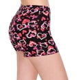 thumbnail image 1 of ALWAYS Women's Premium Super Soft Spandex Shorts Valentine Heart 4552 2XL, 1 of 8