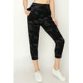 thumbnail image 1 of ALWAYS Women's Slimfit Super Soft Highwaisted Capri Joggers with Pockets 153 Dark Camo Small, 1 of 6