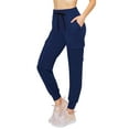 thumbnail image 1 of ALWAYS Women's Super Soft Casual Cargo Jogger Pants Navy M, 1 of 6
