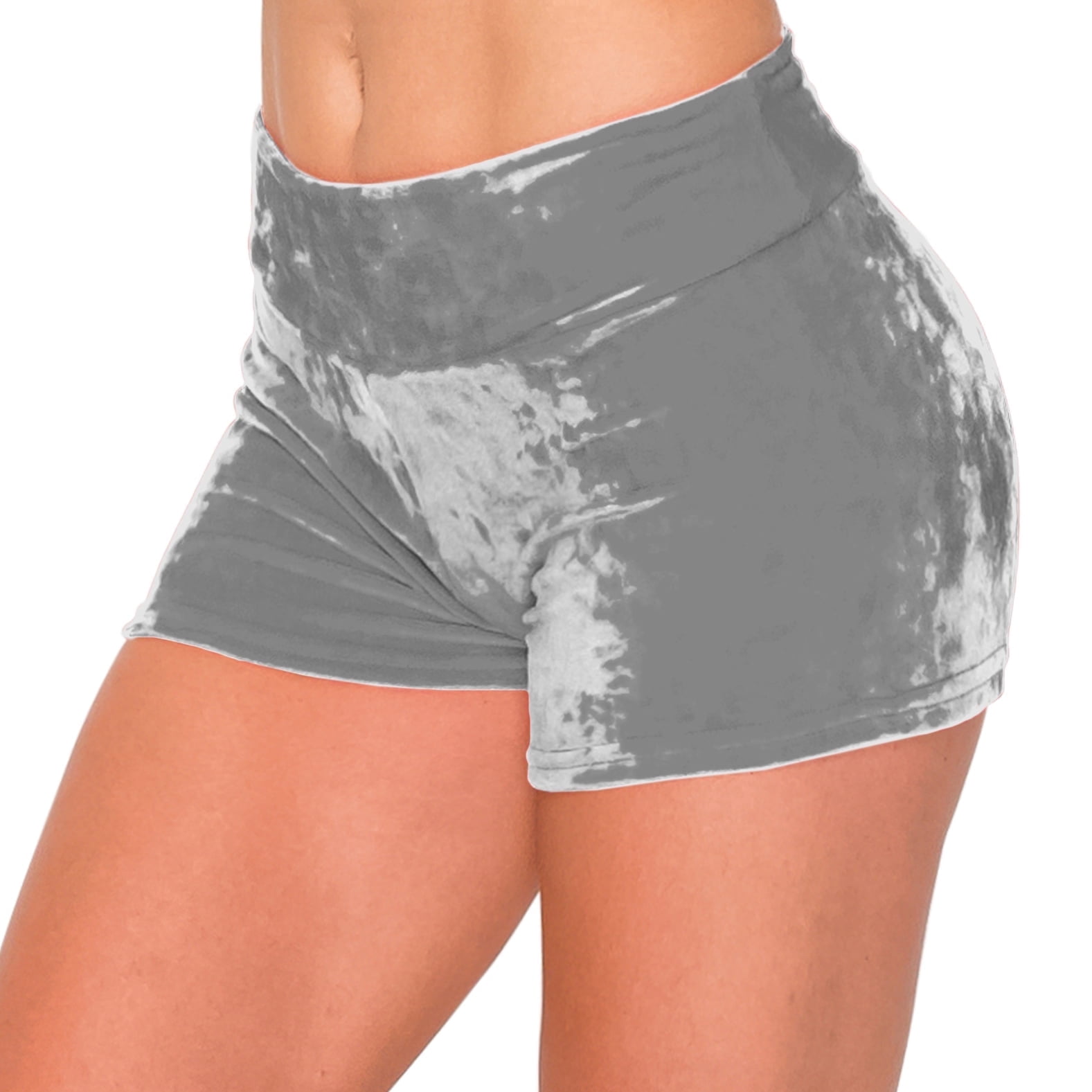 ALWAYS Women's Velvet Pajama Shorts - Premium Soft Fluffy Plush Lounge ...