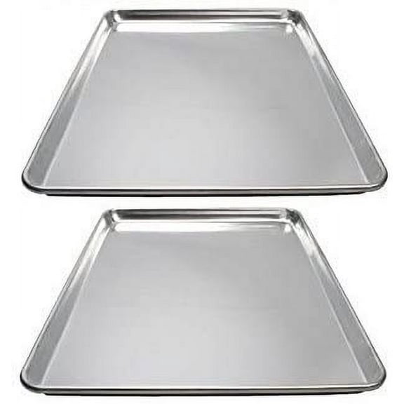 ALXP-1318 Aluminum Sheet Pan, 13 x 18 Inch, 2-units