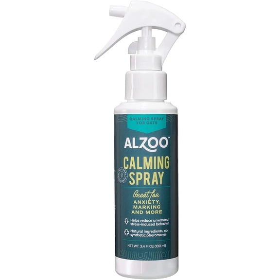 ALZOO Plant-Based Calming Spray for Cats
