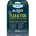 thumbnail image 1 of ALZOO Flea & Tick Repellent Squeeze-On for Dogs - Pack of 3, 1 of 9