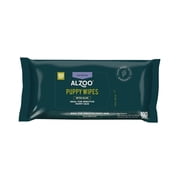 Alzoo Plant-Based Puppy Grooming Wipes, 100 Count