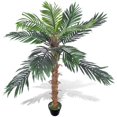 ALmi Artificial Plant Coconut Palm Tree with Pot 55"