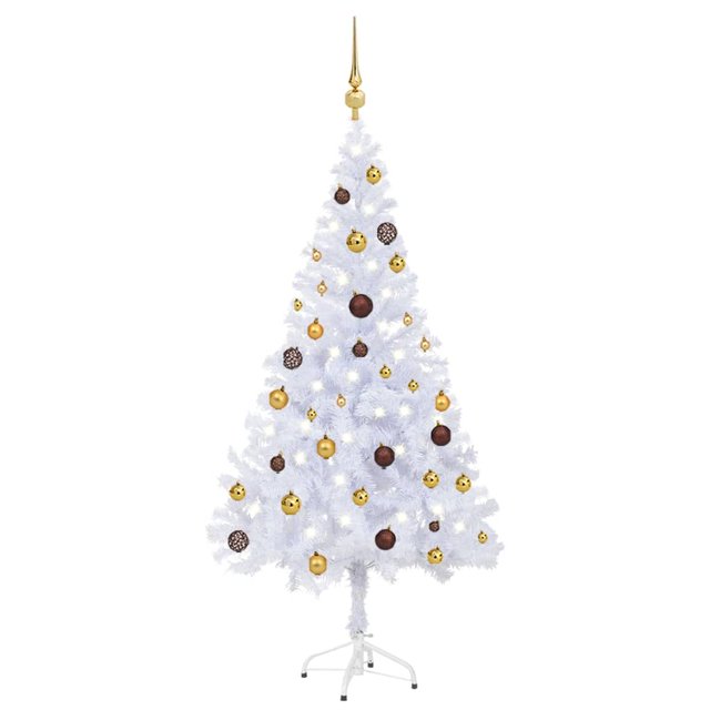 ALmi Artificial Prelit Christmas Tree with Ball Set 59.1" 380 Branches