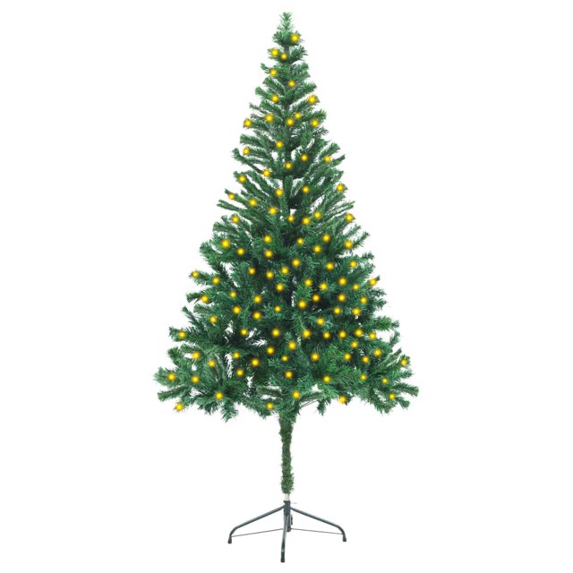 ALmi Artificial Prelit Christmas Tree with Stand 70.9" 564 Branches